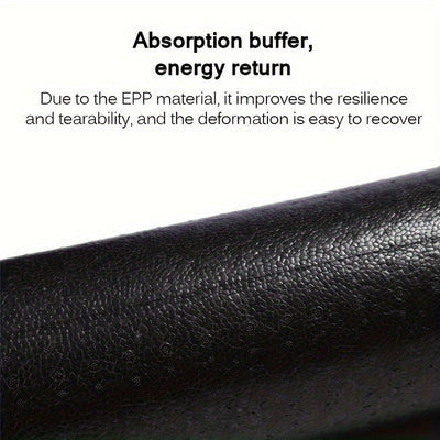 Yoga Foam Roller for Muscle Massage, Stretching & Relaxation(Black)
