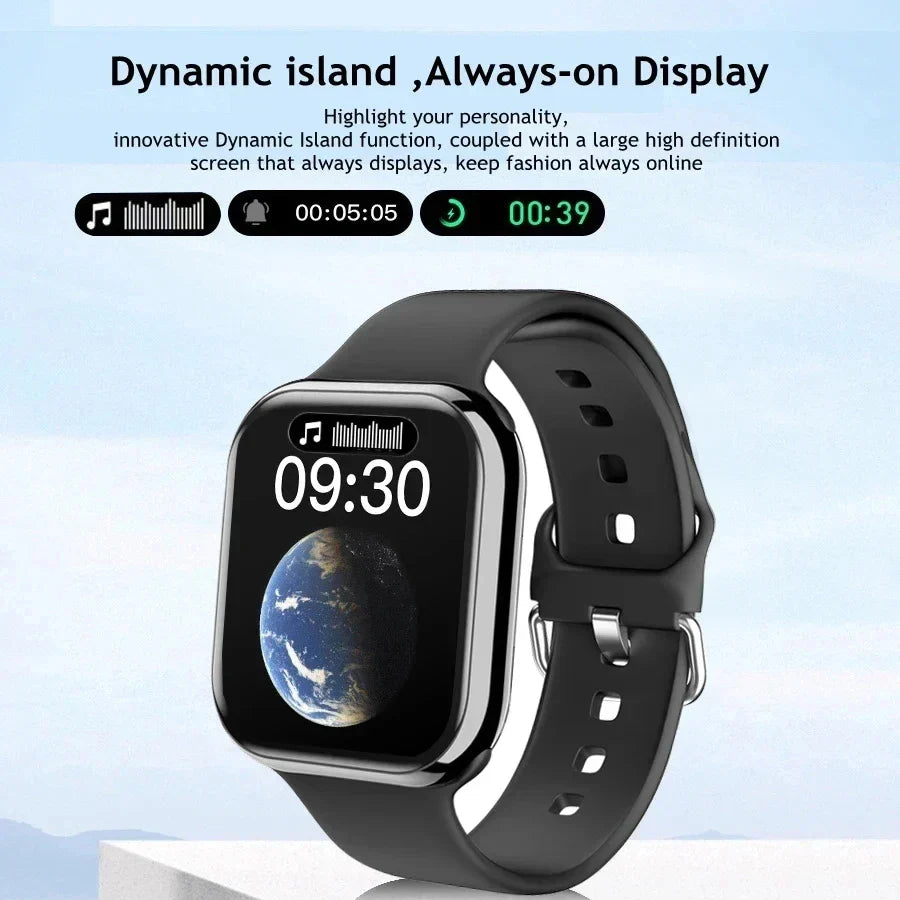 Ultra Series 9 Smart Watch for Men & Women (Black)-1