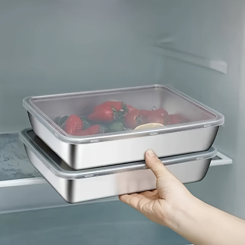 Leak-Proof Stainless Steel Food Storage Containers-2