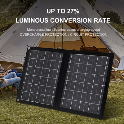 Portable Solar Panel Charger (2-in-1)-3