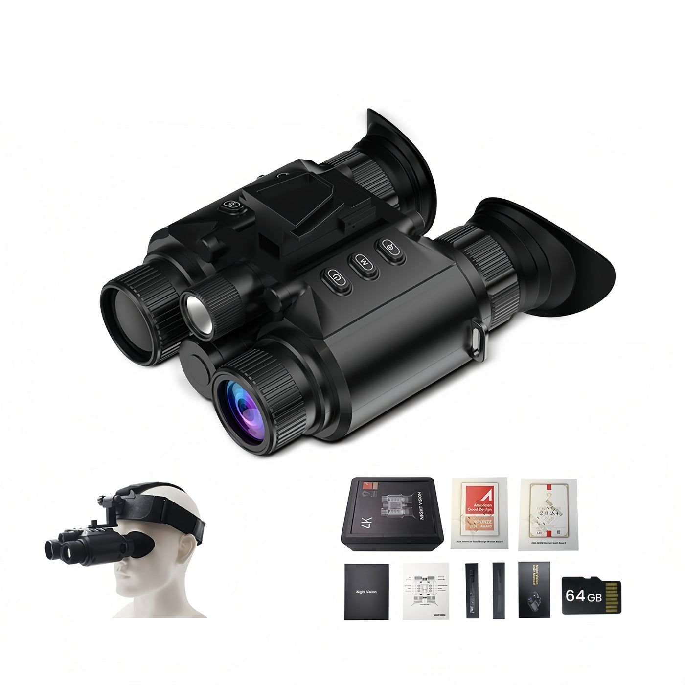4K Night Vision Goggles with 600m Range-4