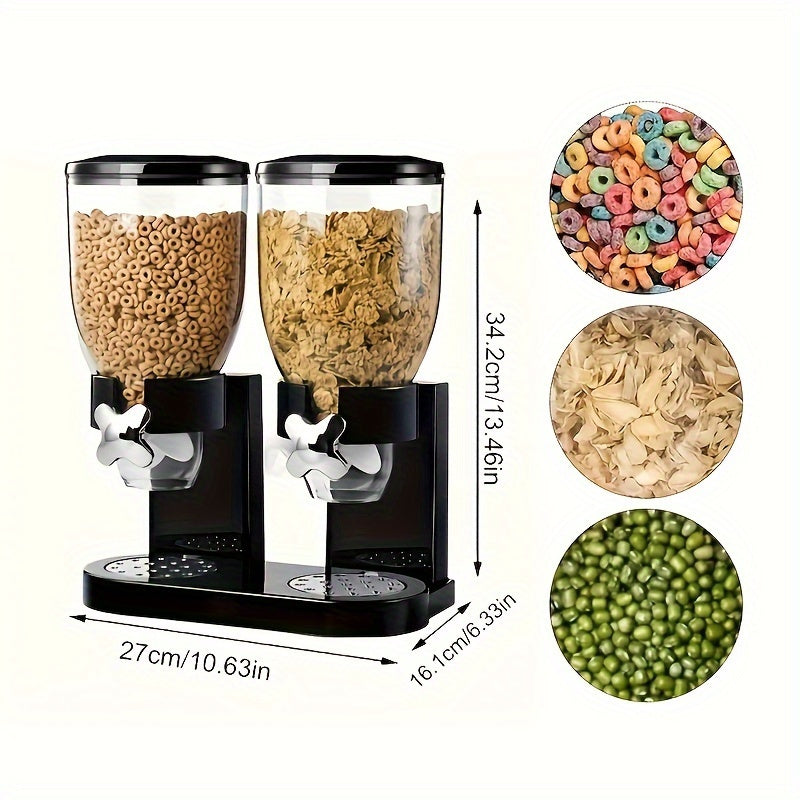 Dual-Control Large Capacity Food Dispenser (2 pcs)-1