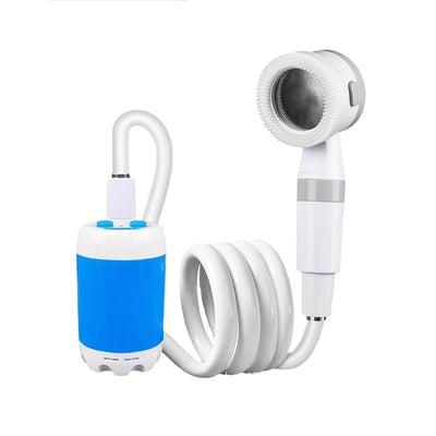 Portable Electric Camping Shower USB Rechargeable-0