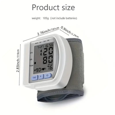 Precision and convenience meet in our wrist BP monitor-2