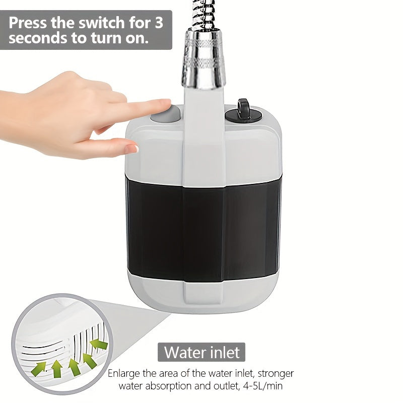 Portable Camping Shower with Filtration System-1