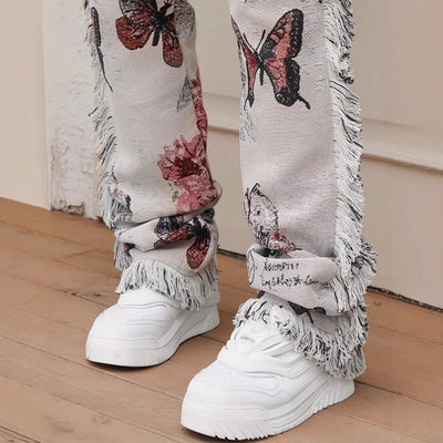 Animal Digital Printed Pants Men's Slim Fit