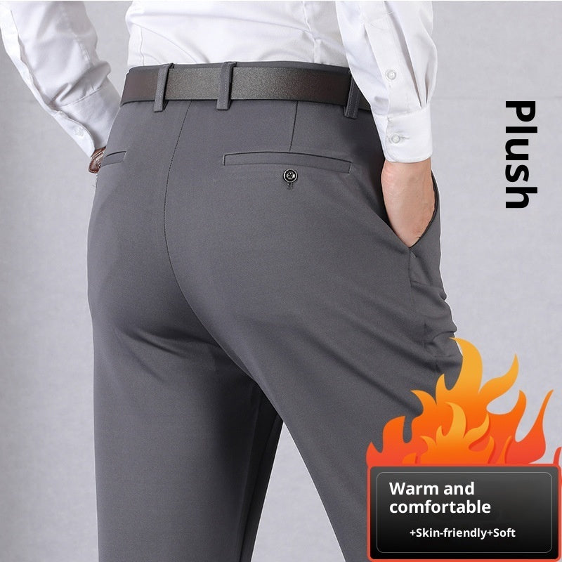 Elastic Dad Suit Trousers For Middle-aged And Elderly People