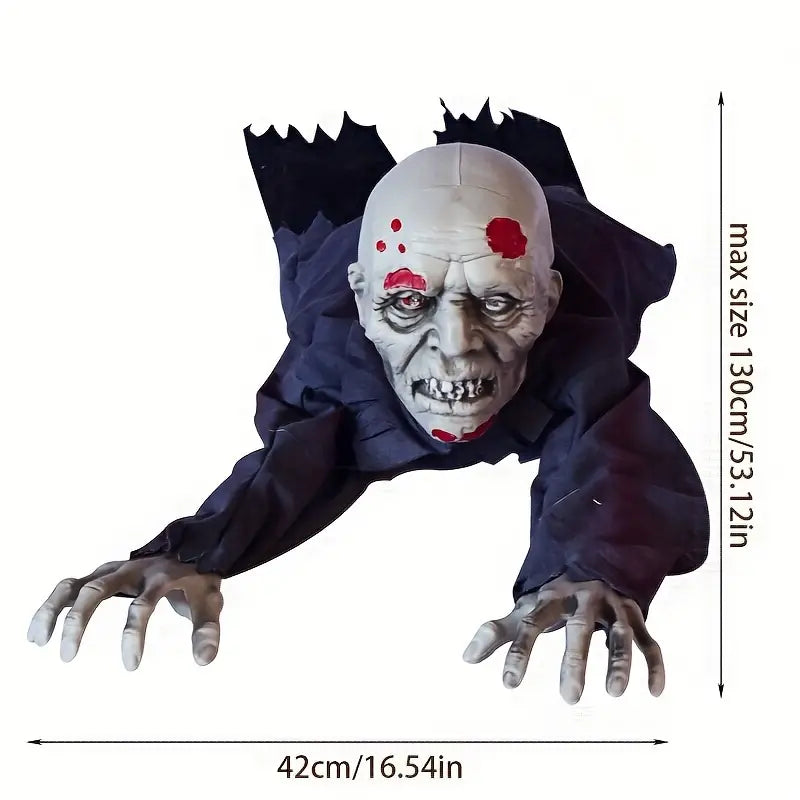 Black Electric Crawling Ghost with Voice Control-3