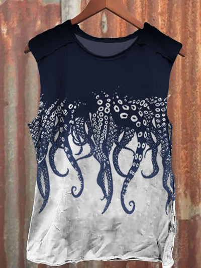 3d Digital Printing Pullover Men's Vest Casual