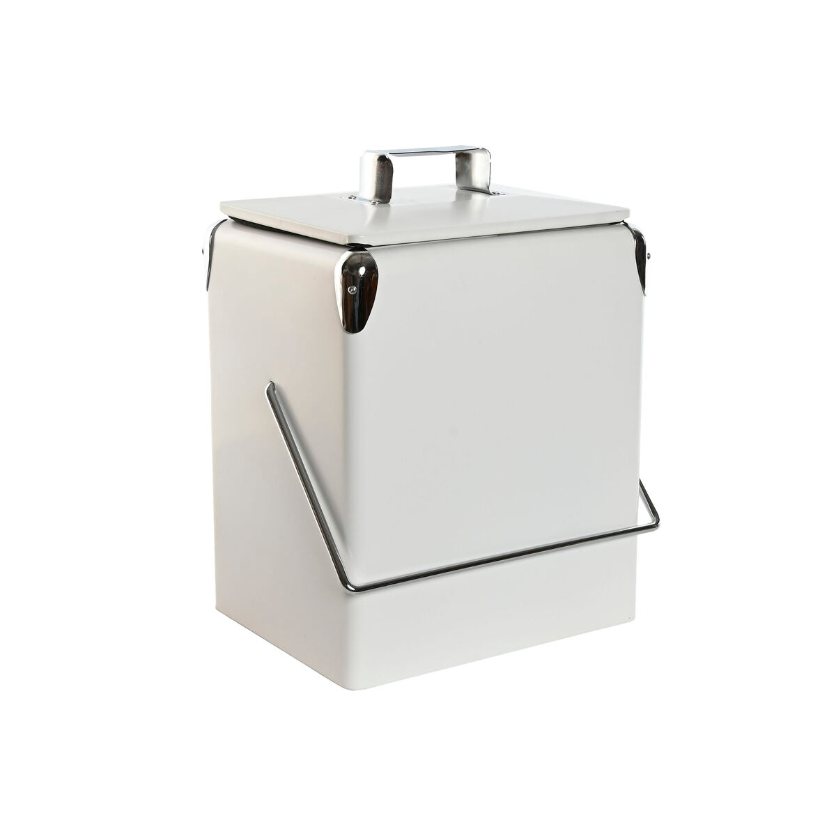 Portable Fridge Home ESPRIT White PVC Metal Steel polypropylene 17 L 32 x 24 x 36 cm-1
