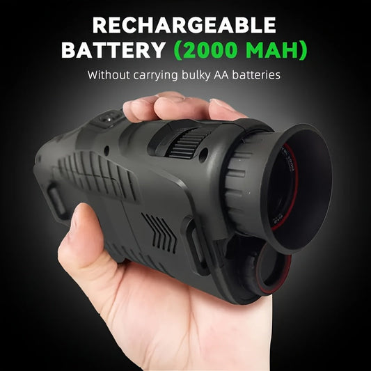 10X Digital Zoom Infrared Monocular with LED Light-1