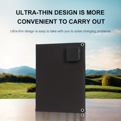 Portable Solar Panel Charger (2-in-1)-4