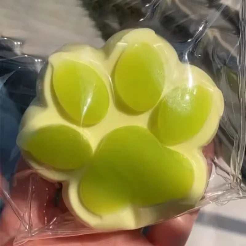 Cat Paw Fruit Massage Pad Relaxation Toy