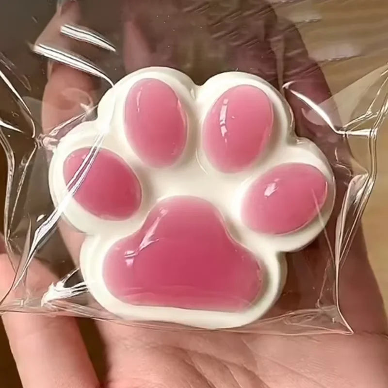Cat Paw Fruit Massage Pad Relaxation Toy