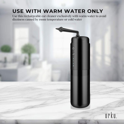 Electric Ear Wax Removal Cleaner - Portable Rechargeable Irrigator-3