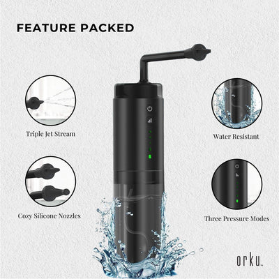 Electric Ear Wax Removal Cleaner - Portable Rechargeable Irrigator-4