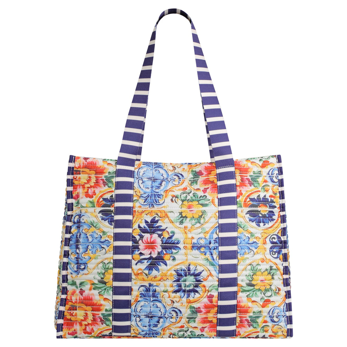 Striped Beach Bag-La Dolce Vita-2