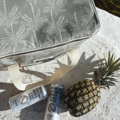 Cooler Bag-Large-Cabana Palms Sage-3