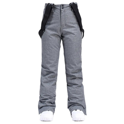 High-Quality Men Women Winter Thick Warm Skiing Pants-2