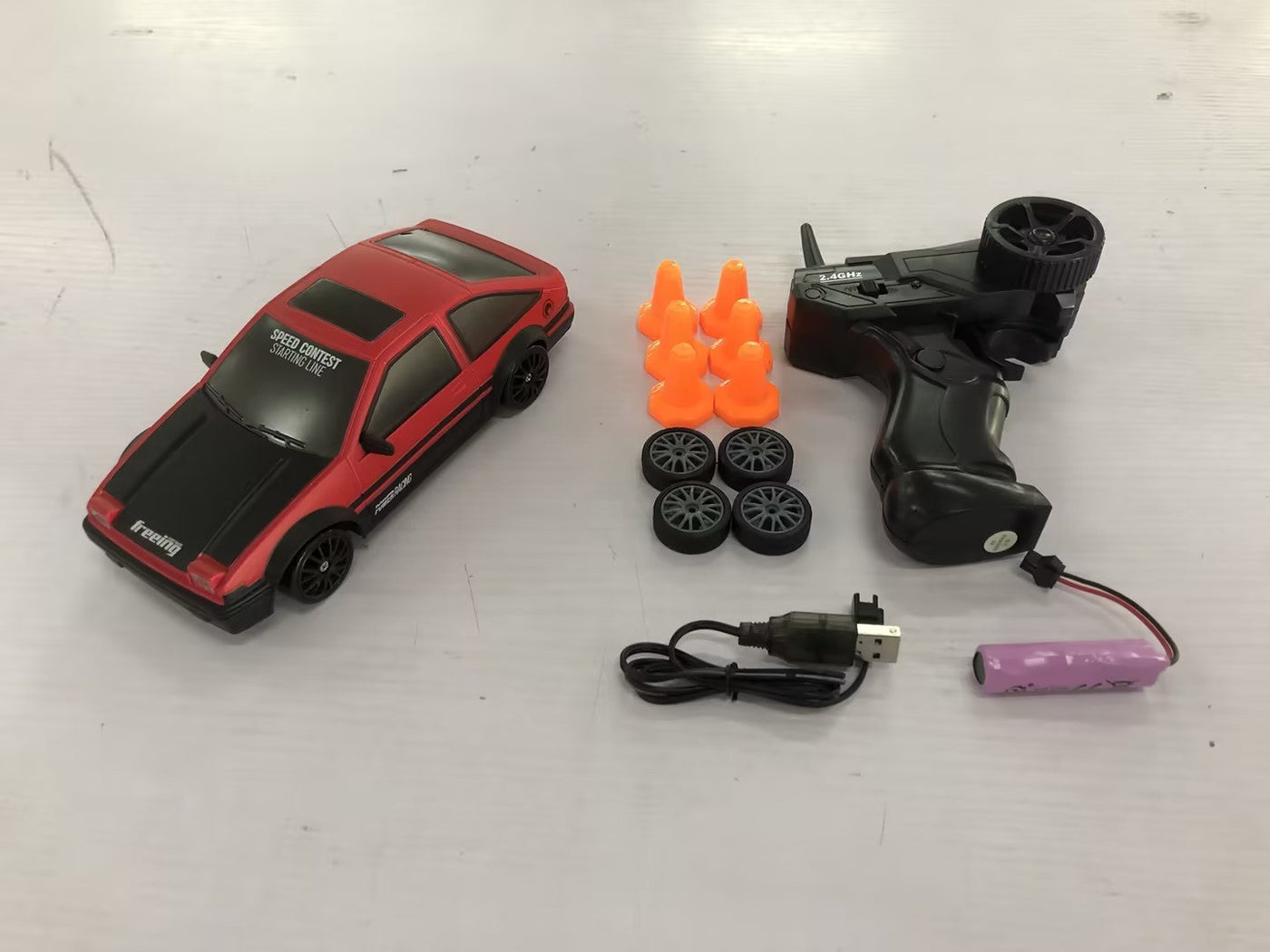 High-Speed 2.4G 4WD RC Drift Car-3