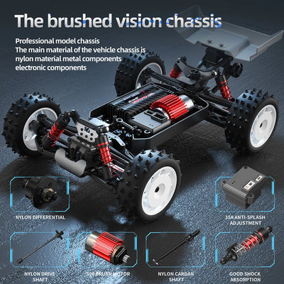 High-Speed S911PRO 1:16 4WD RC Drift Monster Truck-3