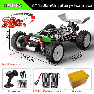 High-Speed S911PRO 1:16 4WD RC Drift Monster Truck-7