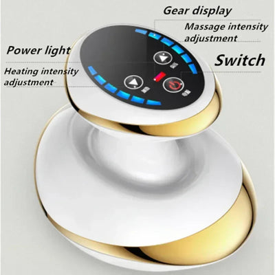 Premium Electric Gua Sha & Cupping Massager White-1