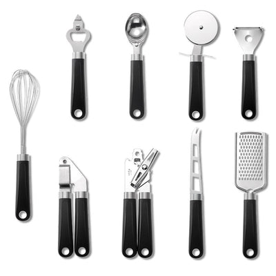 Modern and Simple Stainless Steel Kitchen Utensils