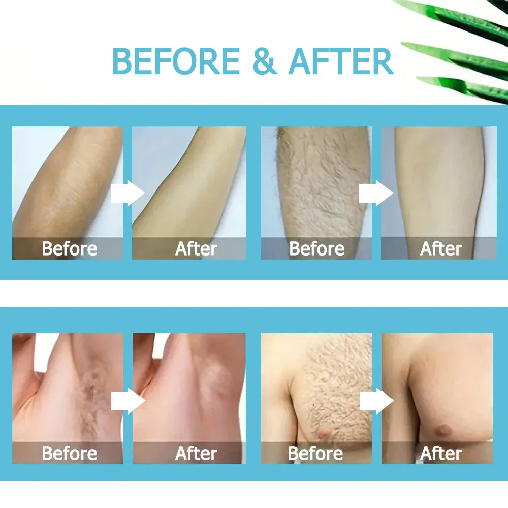 Painless Hair Removal Cream for Men and Women