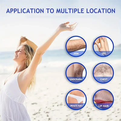 Painless Hair Removal Cream for Men and Women