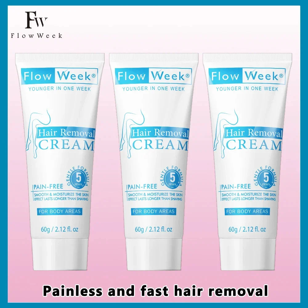 Painless Hair Removal Cream for Men and Women