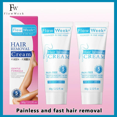 Painless Hair Removal Cream for Men and Women