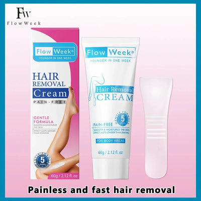 Painless Hair Removal Cream for Men and Women
