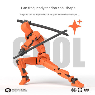 Printing Magnetic Suction Dummy13 Lucky Joint Doll-2