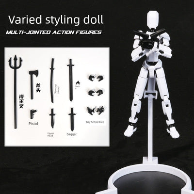 Printing Magnetic Suction Dummy13 Lucky Joint Doll-8