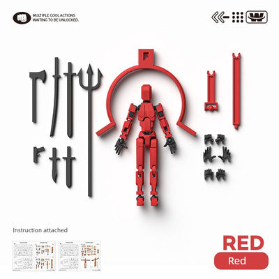 Printing Magnetic Suction Dummy13 Lucky Joint Doll-10