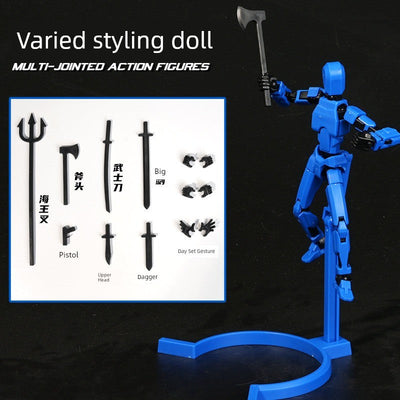 Printing Magnetic Suction Dummy13 Lucky Joint Doll-15