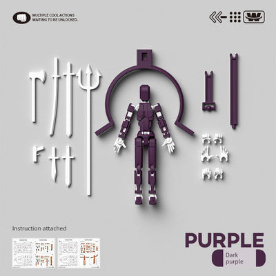 Printing Magnetic Suction Dummy13 Lucky Joint Doll-16