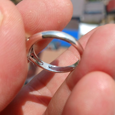 Handmade Moonstone Ring, Moonstone Silver Ring, Marquise Moonstone Ring, Sterling Silver Ring, Marquise Moonstone, Minimalist Ring -Size 6.5-2