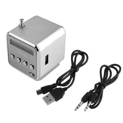 Rechargeable Portable Mini Radio with Bluetooth-0