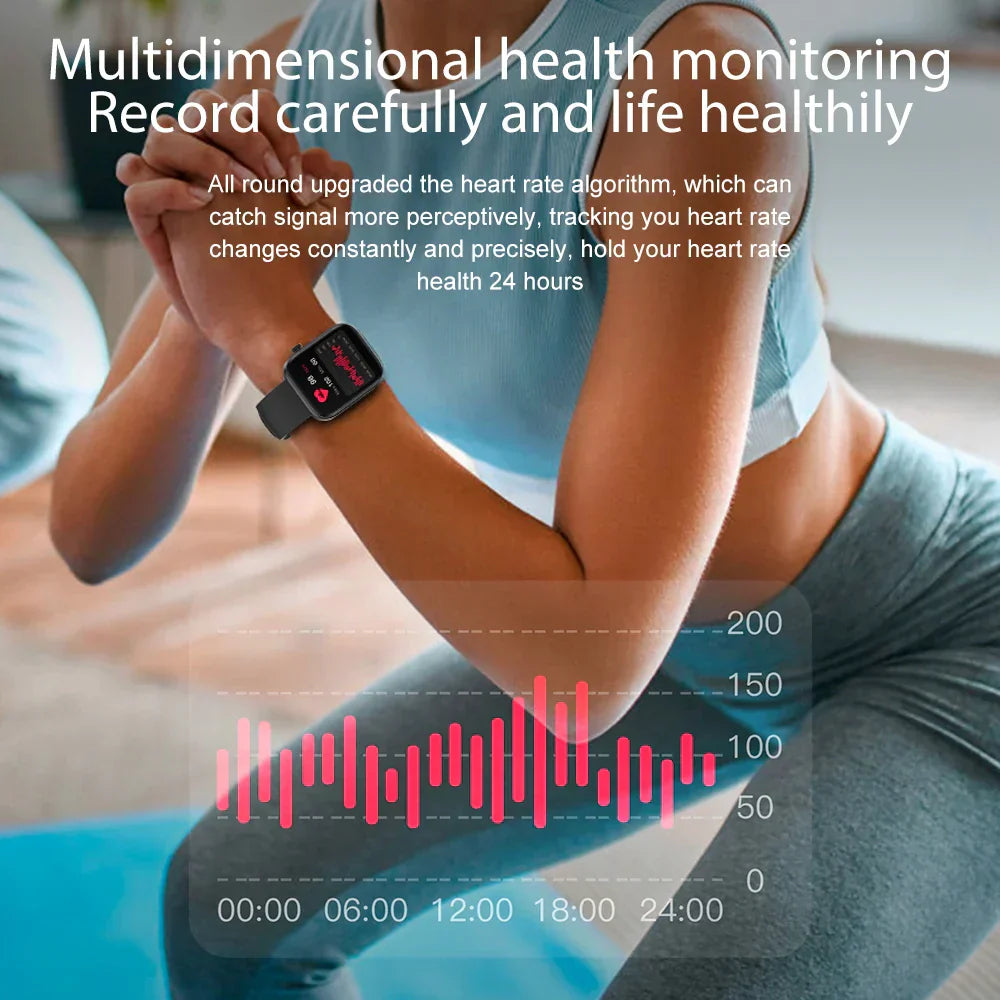 Voice-Activated Smartwatch for Men and Women
