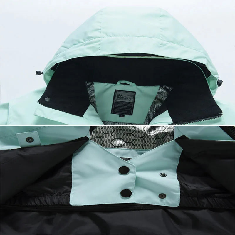 Waterproof Windproof Ski Jacket for Men and Women-1