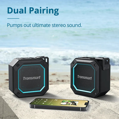 Groove Bluetooth Portable Speaker with Dual EQ (Black)-3
