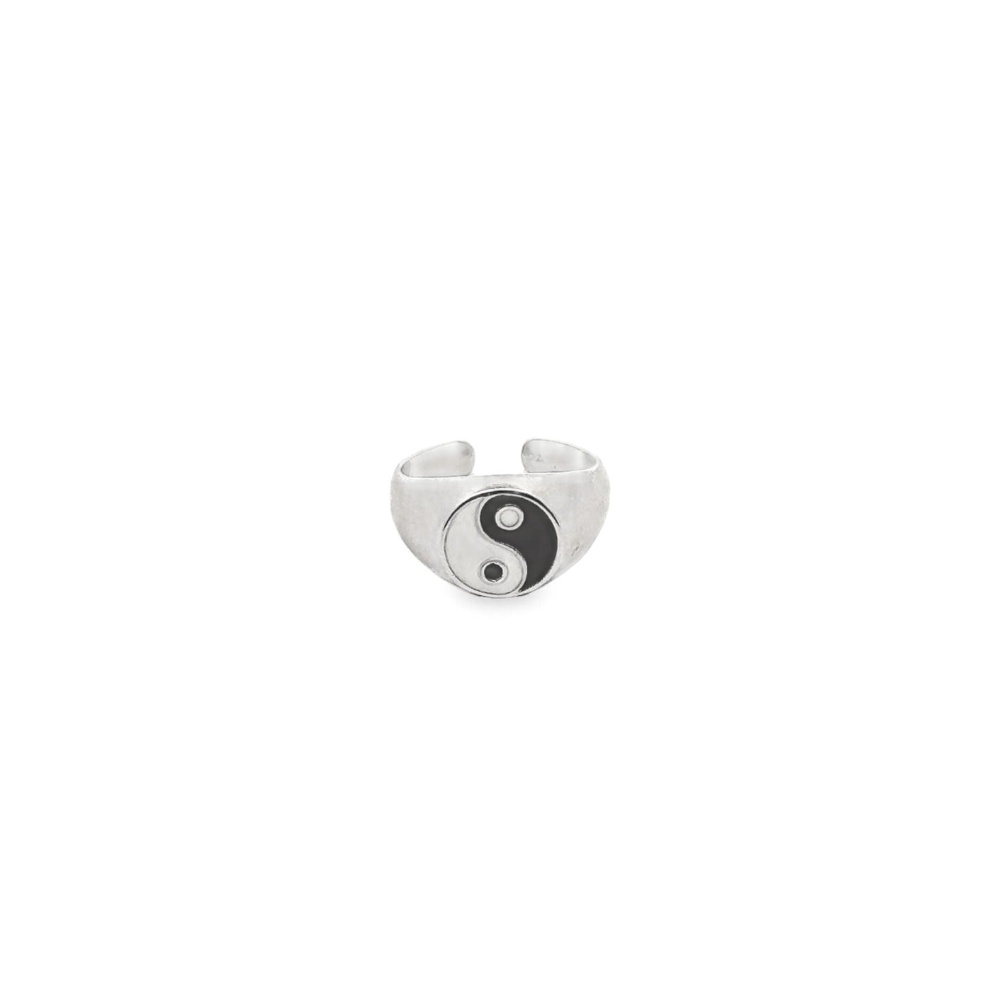 Ying Yang Enamel Ring (D38)-1