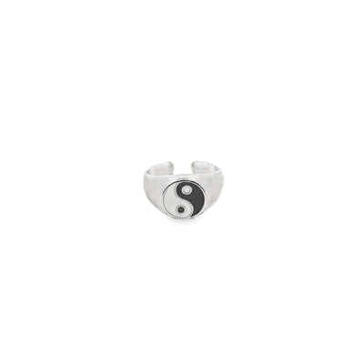 Ying Yang Enamel Ring (D38)-1