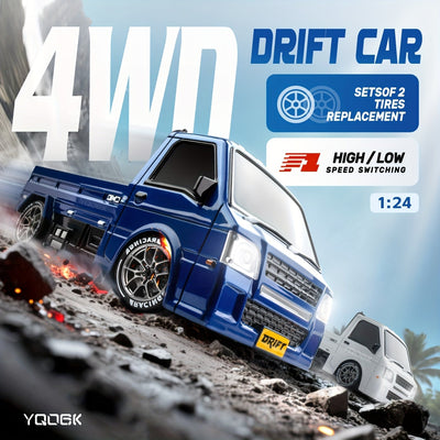 Remote Control Drift Car with Obstacle Course-2