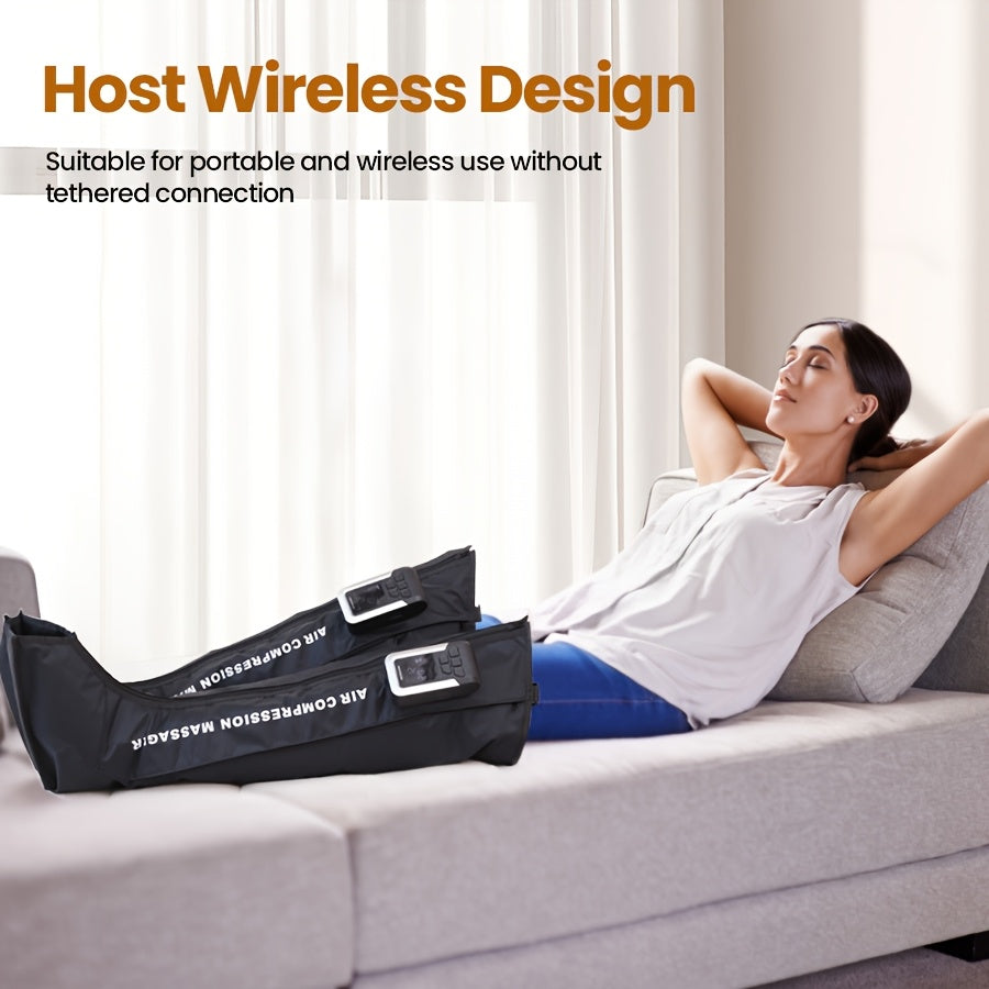 Air Wave Leg Massager with 3D Compression Therapy-1