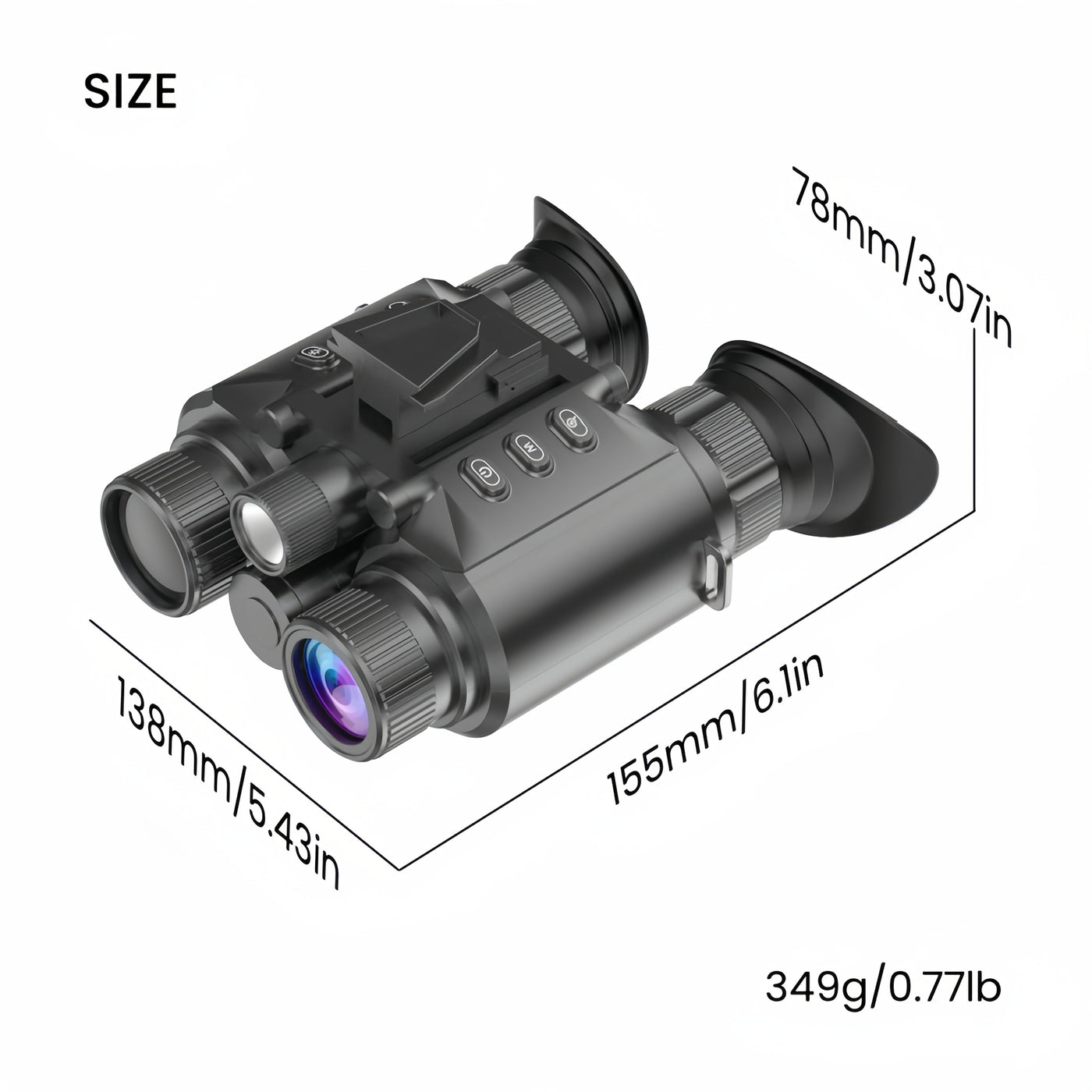 4K Night Vision Goggles with 600m Range-3