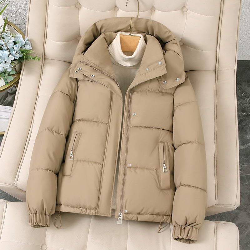Hooded Thick Padded Coat For Petite Winter Jacket