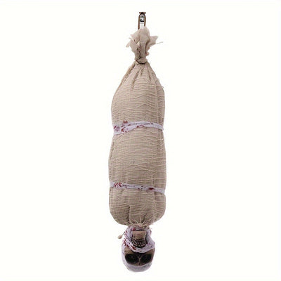 Hanging Mummy – Battery-Powered Fabric Ornament-0